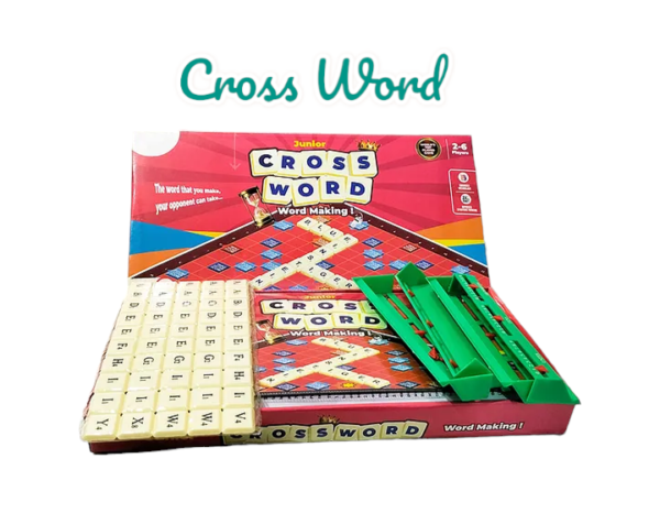 Fingo Brain Cross Word Game Junior - Multicolor