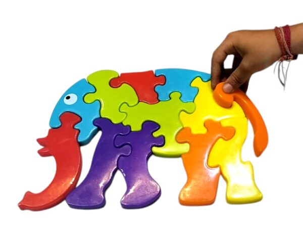 PVC Elephant jigsaw Puzzle - Image 2