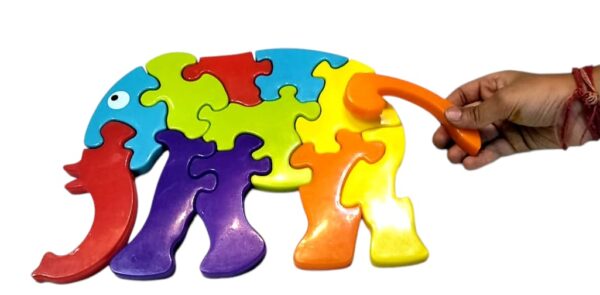 PVC Elephant jigsaw Puzzle - Image 5